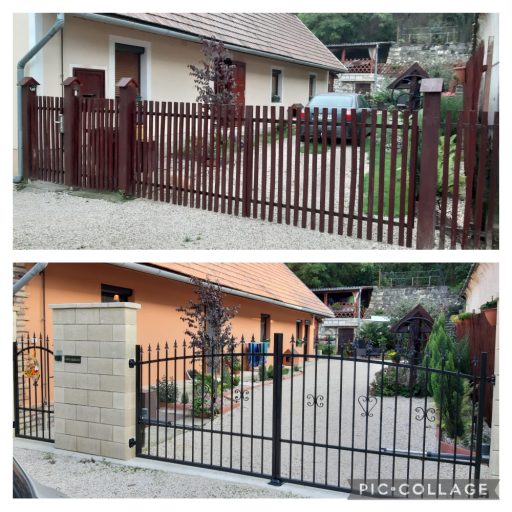 Kata 5 kétszárnyú nyíló kapu